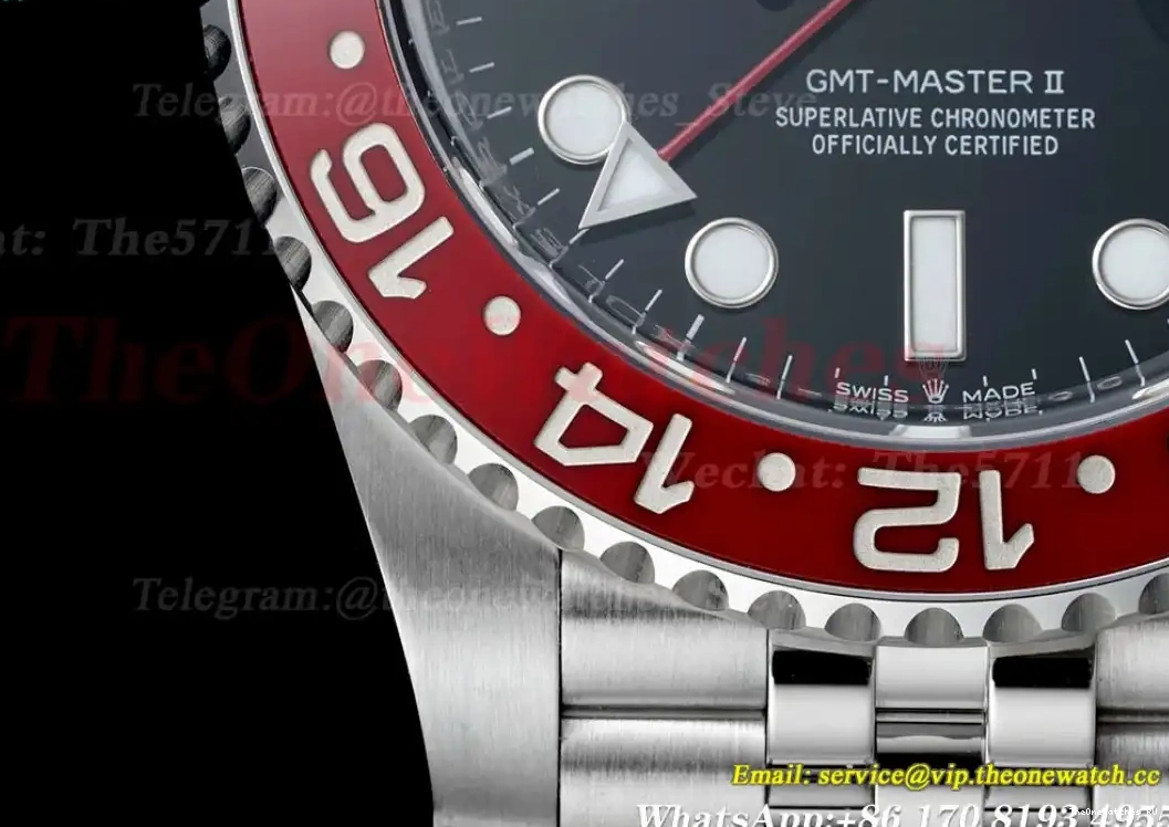 SS Clone V3 Super II SS Jub 40mm 126710 Pepsi Black Clean GMT DD3285 0512